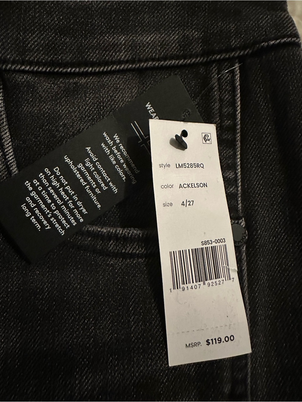 Liverpool Los Angeles The Barrel Mid Rise Cropped Jeans in Ackelson NWT - Picture 11 of 12